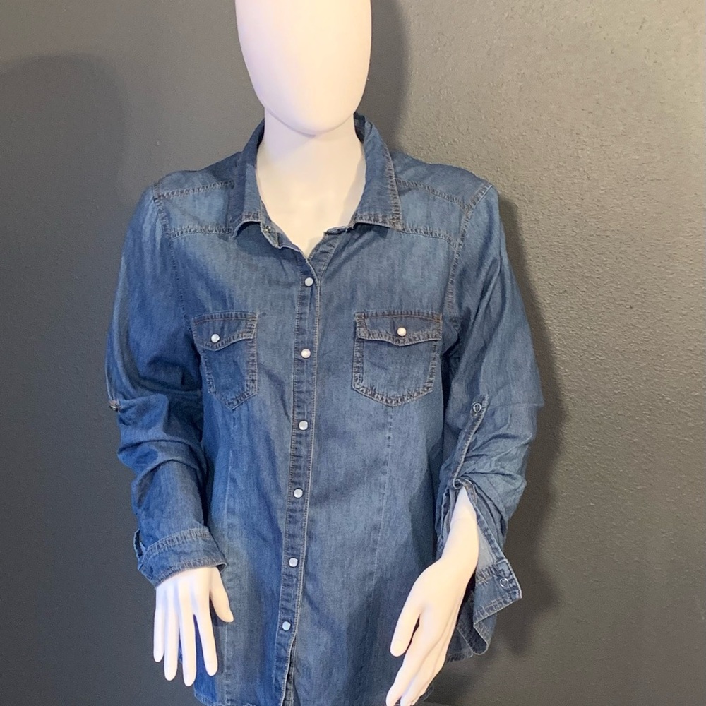 Cavalini Blue Denim Shirt